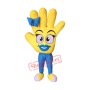Yellow Hand Mascot Costume