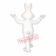 Cute Pink & White Rabbit Mascot Costume Cute Pink & White Rabbit Mascot Costume