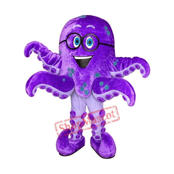 Happy Lightweight Octopus Mascot Costume Happy Lightweight Octopus Mascot Costume