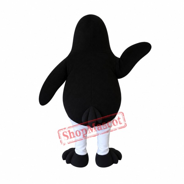Black Penguin Mascot Costume