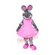 Dance Mouse Mascot Costume Dance Mouse Mascot Costume