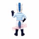 White Sport Hose Mascot Costume