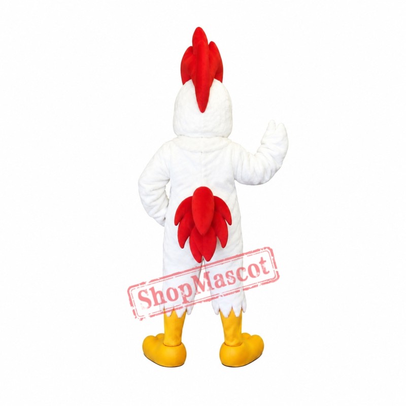 Muscle Rooster Mascot Costume