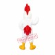 Muscle Rooster Mascot Costume