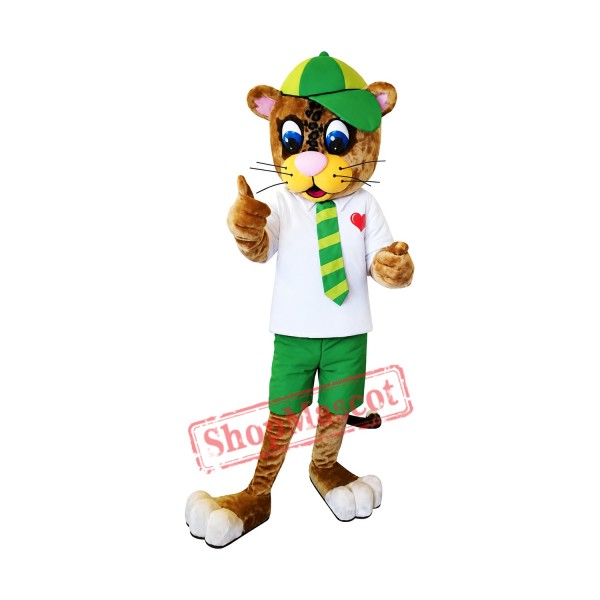 Sport Cheetah Mascot Costume