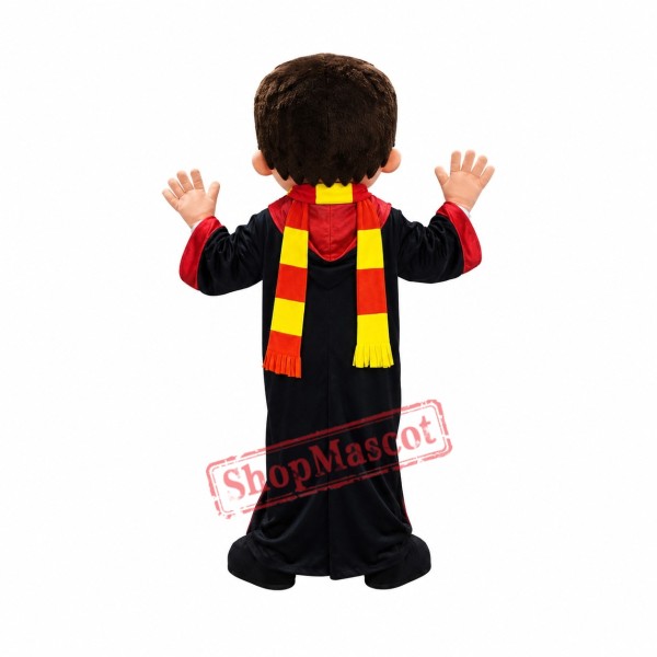 Wizard Mascot Costume Wizard Mascot Costume