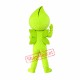 Green Water Drop Mascot Costume