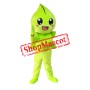 Green Water Drop Mascot Costume
