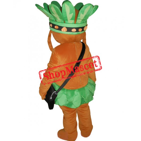 Primitive Man Mascot Costume