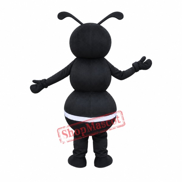 Black Ant Mascot Costume Black Ant Mascot Costume