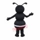 Black Ant Mascot Costume Black Ant Mascot Costume