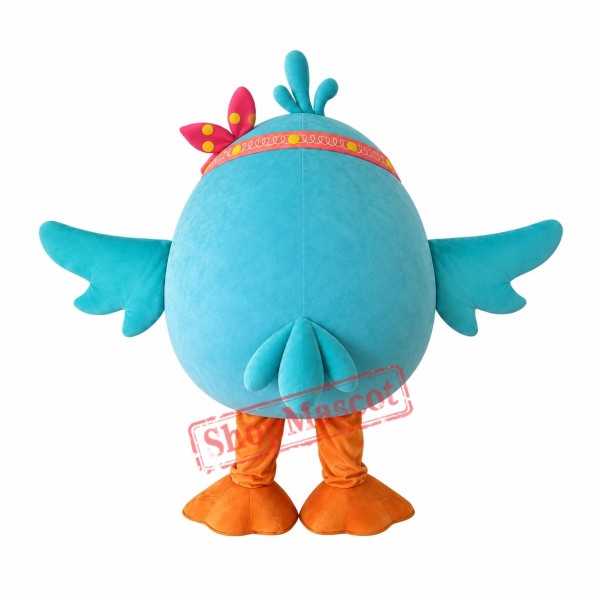 Small Blue Bird Mascot Costume Small Blue Bird Mascot Costume