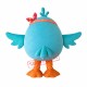 Small Blue Bird Mascot Costume