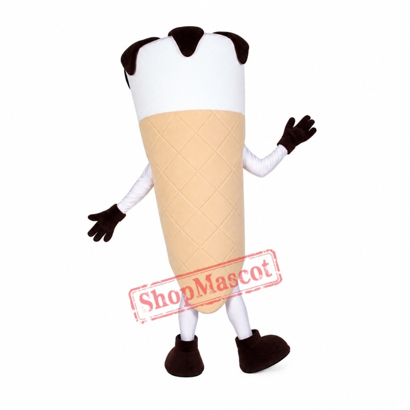 Delicious Ice Cream Mascot Costume Delicious Ice Cream Mascot Costume