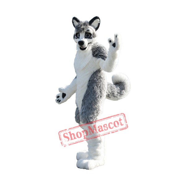 Super Cute Husky Mascot Costume