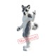 Super Cute Husky Mascot Costume Super Cute Husky Mascot Costume