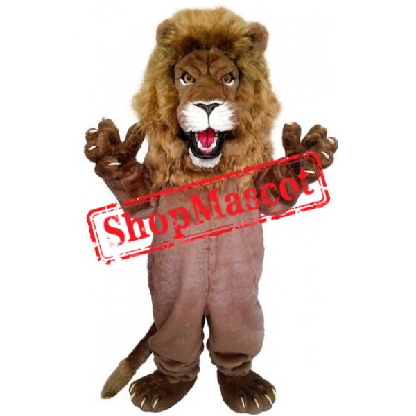 Powerful Lion Mascot Costume