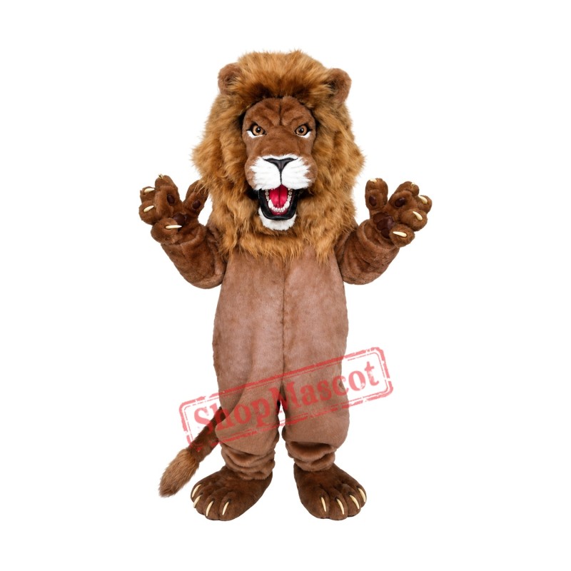 Powerful Lion Mascot Costume Powerful Lion Mascot Costume