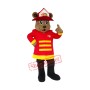 Fireman Bear Mascot Costume