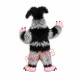 White Long Furry Monkey Mascot Costume