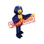 Blue & Yellow Bird Mascot Costume
