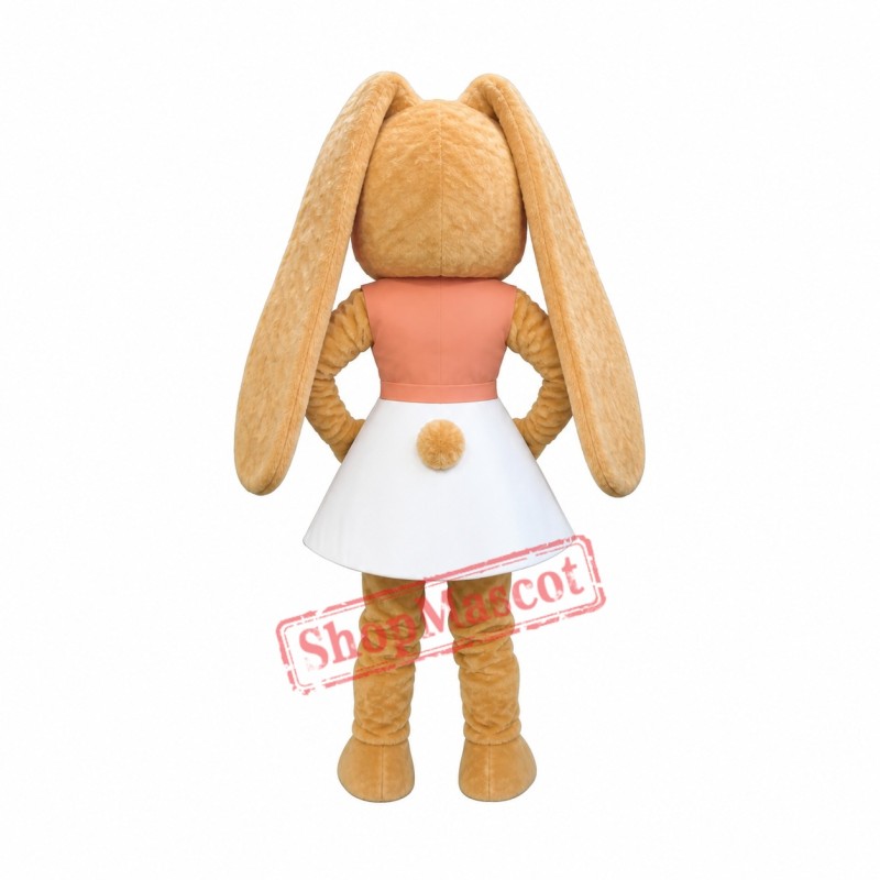 Miss Rabbit Mascot Costume Miss Rabbit Mascot Costume