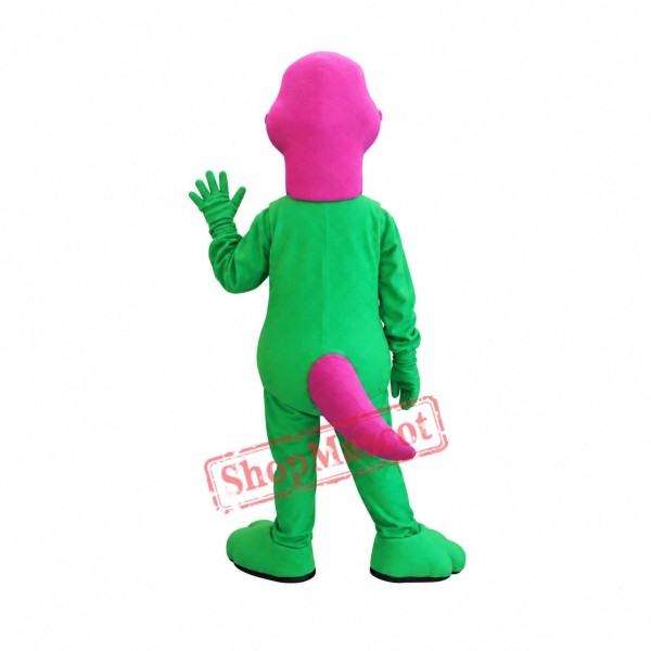Green & Red Lizard Mascot Costume Green & Red Lizard Mascot Costume