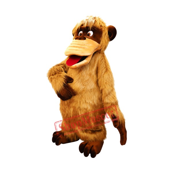 High Quality Orangutan Mascot Costume