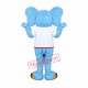 Sport Blue Elephant Mascot Costume Sport Blue Elephant Mascot Costume