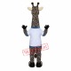 Sport School Giraffe Mascot Costume