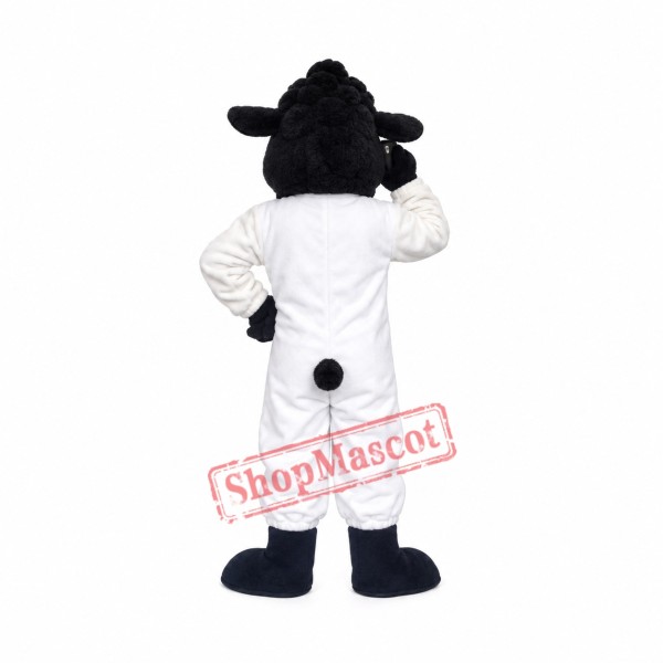 Black Sheep Mascot Costume Black Sheep Mascot Costume