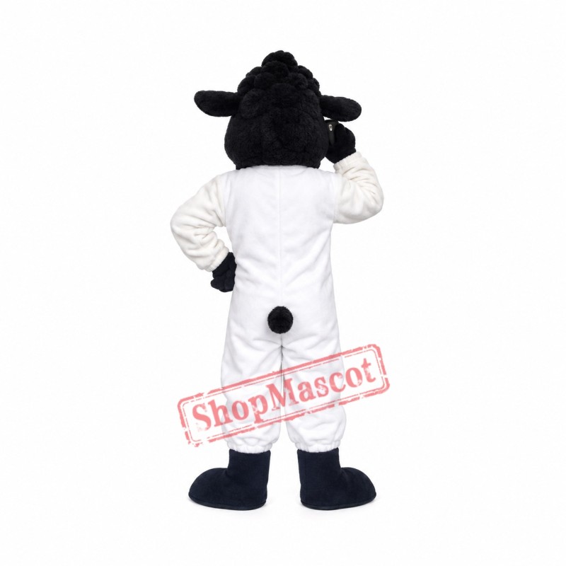 Black Sheep Mascot Costume Black Sheep Mascot Costume
