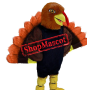 Holiday Turkey Lightweight Mascot Costume