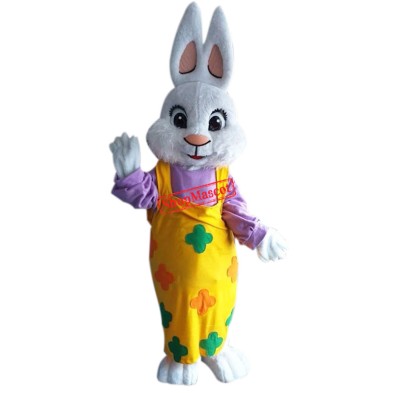 Beautiful Easter Girl Bunny Mascot Costume