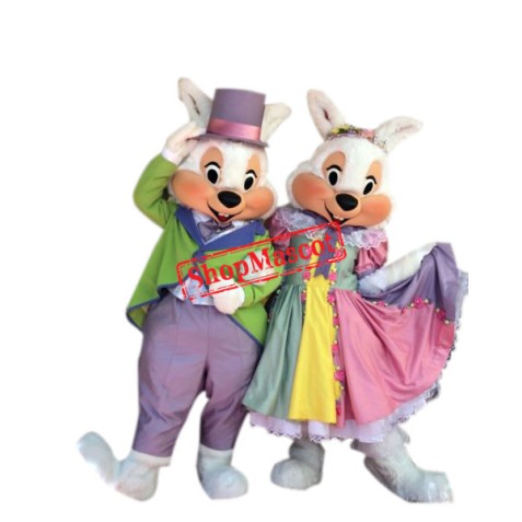 Mr. Or Mrs. Easter Bunny Mascot Costume