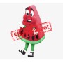 High Quality Watermelon Mascot Costume Adult Size Cartoon Happy Fruit Watermelon