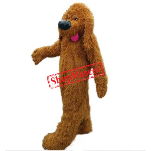 Brown Poodle Dog Mascot Costumes For Adults