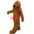 Brown Poodle Dog Mascot Costumes For Adults