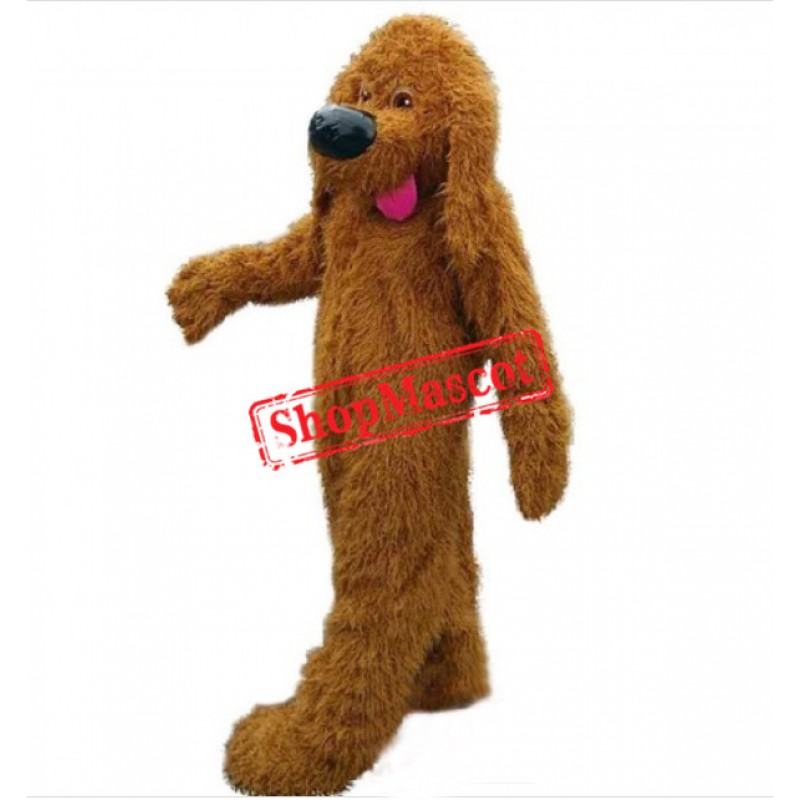 Brown Poodle Dog Mascot Costumes For Adults