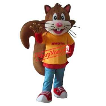 Cartoon Squirrel Mascot Costumes