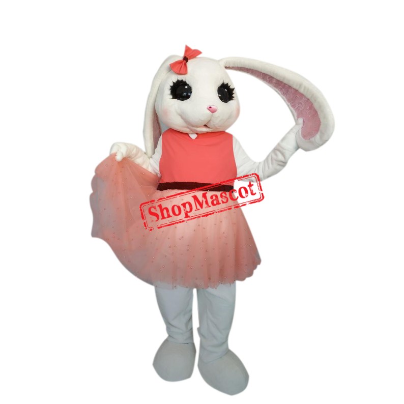 Beautiful Easter Bunny Mascot Costume