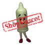 Happy Lightweight Condom Mascot Costume