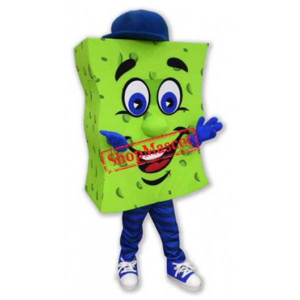 Scrubby Sponge Mascot Costume