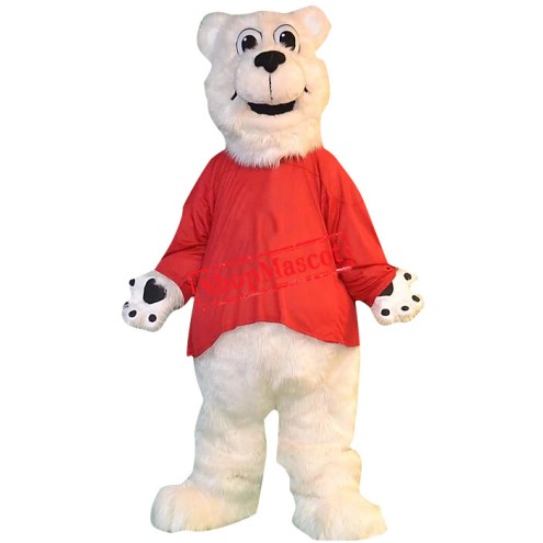 Sport Polar Bear Mascot Costume
