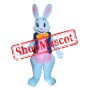 Easter Bunny White Adult Mascot Costume