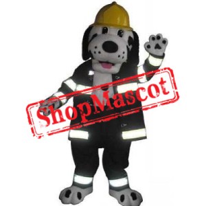 Top Quality Fire Dog Mascot Costume