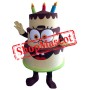 Happy Birthday Cake Mascot Costume