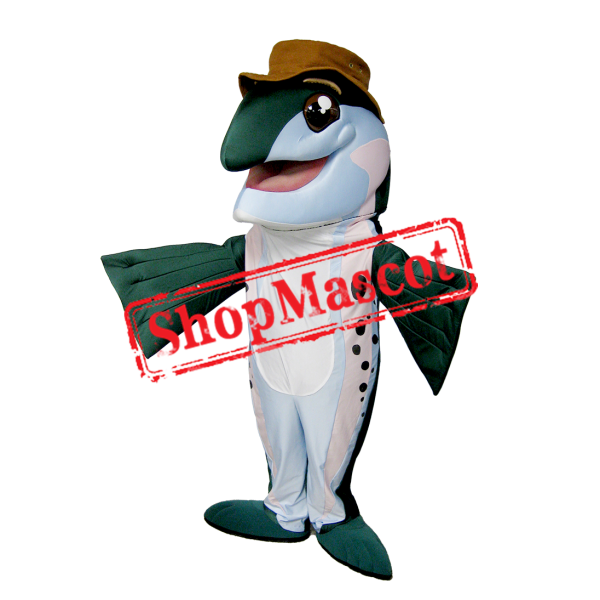 Trout Fish Mascot Costume