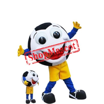 Happy Football Mascot Costume Happy Football Mascot Costume
