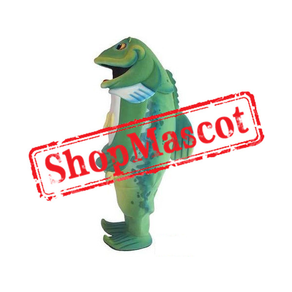 Top Quality Green Fish Mascot Costume
